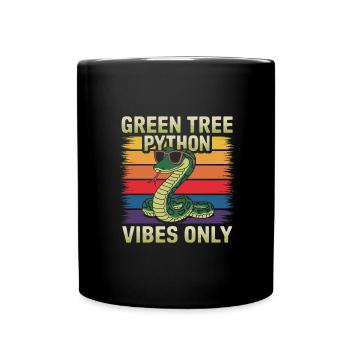 Snake - Full Colour Mug - black - Front