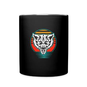 Loup-garou - Mug uni - noir - Devant