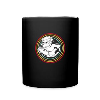 Loup-garou - Mug uni - noir - Devant
