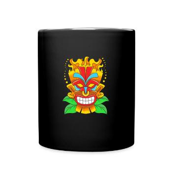 Maui Hawaii Hawaiian - Tasse einfarbig - Schwarz - Vorne