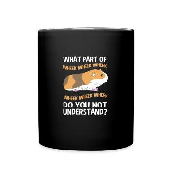 Guinea pig - Full Colour Mug - black - Front