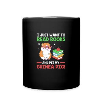 Guinea pig - Full Colour Mug - black - Front