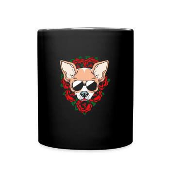 Chihuahua - Full Colour Mug - black - Front