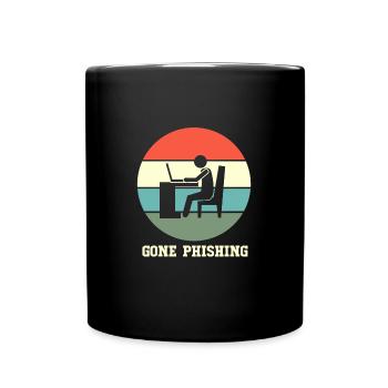 Cybersecurity Cyber Programmierer Hacker - Tasse einfarbig - Schwarz - Vorne