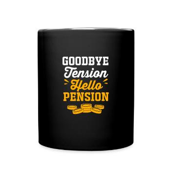 Retraité Retraité Retraité - Mug uni - noir - Devant