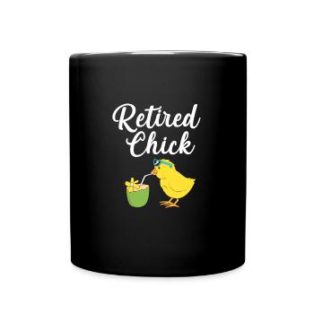 Retraité Retraité Retraité - Mug uni - noir - Devant