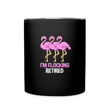 Retraité Retraité Retraité - Mug uni - noir - Devant