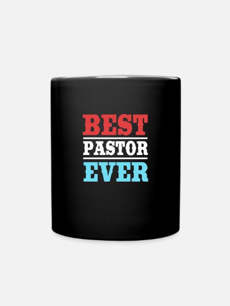 Pfarrer - Tasse einfarbig - Schwarz