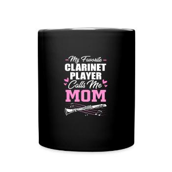 Clarinet - Full Colour Mug - black - Front