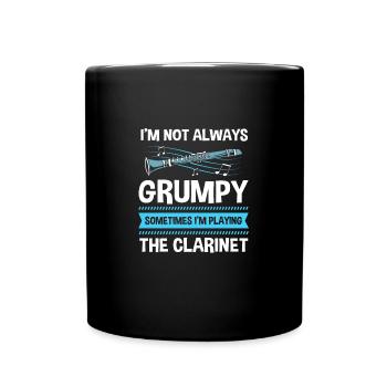 Clarinet - Full Colour Mug - black - Front