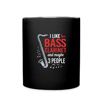 Clarinet - Full Colour Mug - black - Front