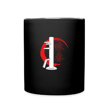 Wing Chun - Full Colour Mug - black - Front
