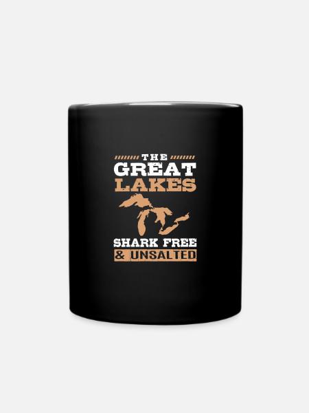 Great Lakes - Tasse einfarbig - Schwarz
