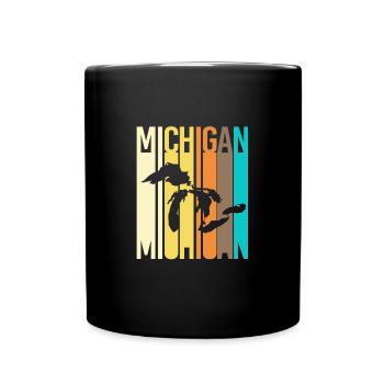 Great Lakes - Tasse einfarbig - Schwarz - Vorne