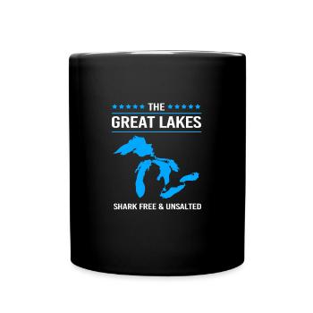Great Lakes - Tasse einfarbig - Schwarz - Vorne