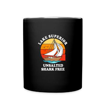 Grands Lacs - Mug uni - noir - Devant