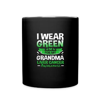 Liver disease - Full Colour Mug - black - Front