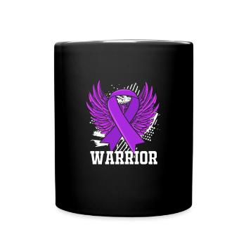 Morbus Crohn - Tasse einfarbig - Schwarz - Vorne