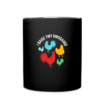 Poulet Volaille - Mug uni - noir - Devant