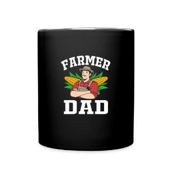 Agriculteur Fermier Femme d’agriculteur Ferme - Mug uni - noir - Devant