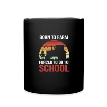 Agriculteur Fermier Femme d’agriculteur Ferme - Mug uni - noir - Devant