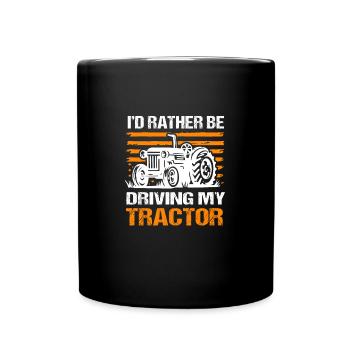 Agriculteur Fermier Femme d’agriculteur Ferme - Mug uni - noir - Devant