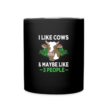 Agriculteur Fermier Femme d’agriculteur Ferme - Mug uni - noir - Devant