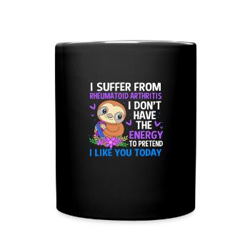 Rheumatism Arthritis - Full Colour Mug - black - Front