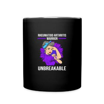Rheumatism Arthritis - Full Colour Mug - black - Front