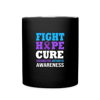 Rheumatism Arthritis - Full Colour Mug - black - Front