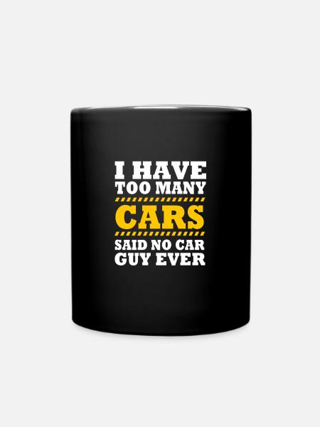 Autofahrer - Tasse einfarbig - Schwarz