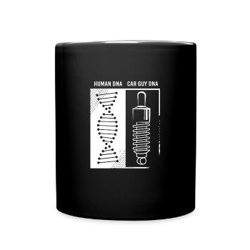 Autofahrer - Tasse einfarbig - Schwarz - Vorne