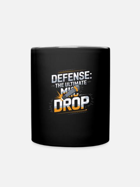 Krav Maga - Tasse einfarbig - Schwarz