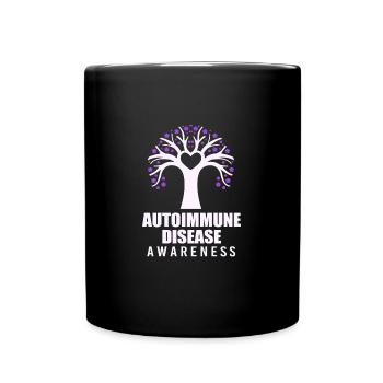 Autoimmune disease - Full Colour Mug - black - Front