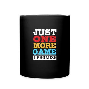 Joueur - Mug uni - noir - Devant
