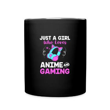 Joueur - Mug uni - noir - Devant