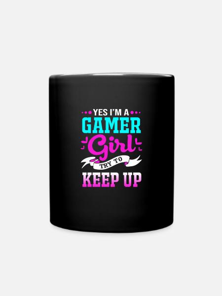 Gamer - Full Colour Mug - black