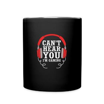 Joueur - Mug uni - noir - Devant
