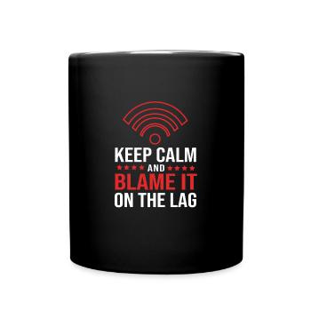 Joueur - Mug uni - noir - Devant