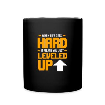 Joueur - Mug uni - noir - Devant