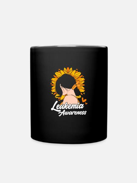 Leukemia Awareness - Full Colour Mug - black