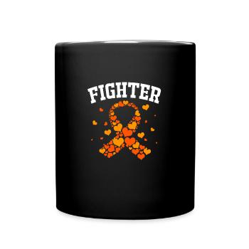 Leukemia Awareness - Full Colour Mug - black - Front
