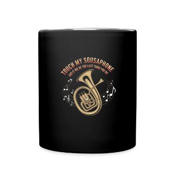 Sousaphone - Full Colour Mug - black - Front