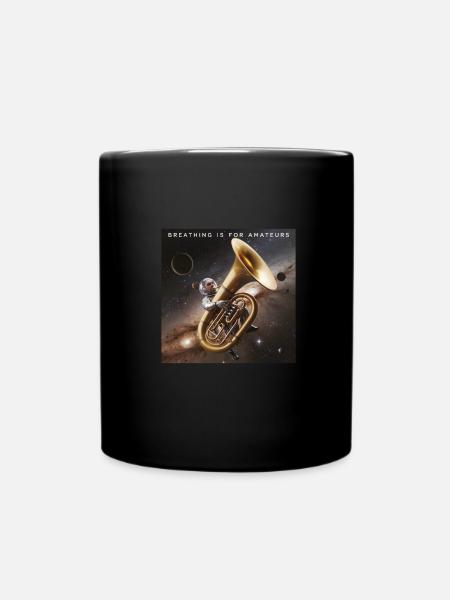 Sousaphone - Tasse einfarbig - Schwarz