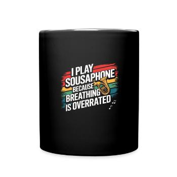 Sousaphone - Full Colour Mug - black - Front