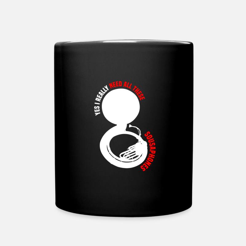 Sousaphone - Mug uni - noir
