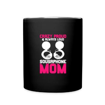 Sousaphone - Full Colour Mug - black - Front