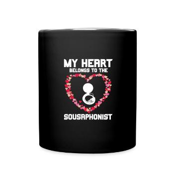 Sousaphone - Full Colour Mug - black - Front