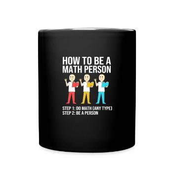 Mathematics - Full Colour Mug - black - Front