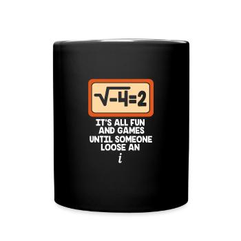 Mathematics - Full Colour Mug - black - Front